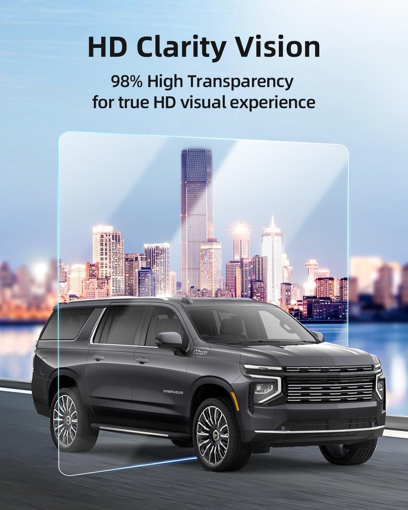 LANGBEAN 2PCS 12.6-Inch Anti-Glare Matte Rear Entertainment Touchscreen Protector for 2021-2025 Yukon(Denali/Denali Ultimate), 2023 2024 Yukon Accessories, 9H Tempered Glass/Anti-fingerprint - Image 5
